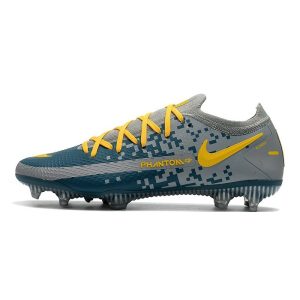 Nike Phantom Gt Elite Fg Šedá Modrá Žlutá